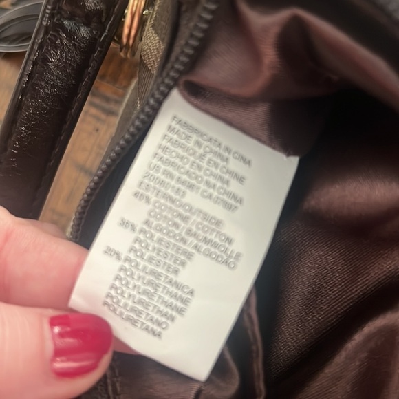 United Colors Of Benetton mini bag crossbody tan brown with gold hardware VTG - Picture 11 of 16